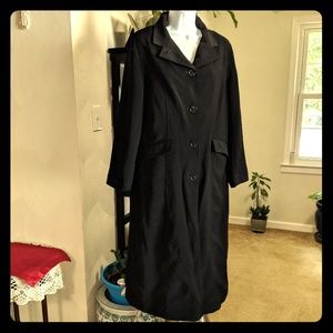 Preston & York black trench coat